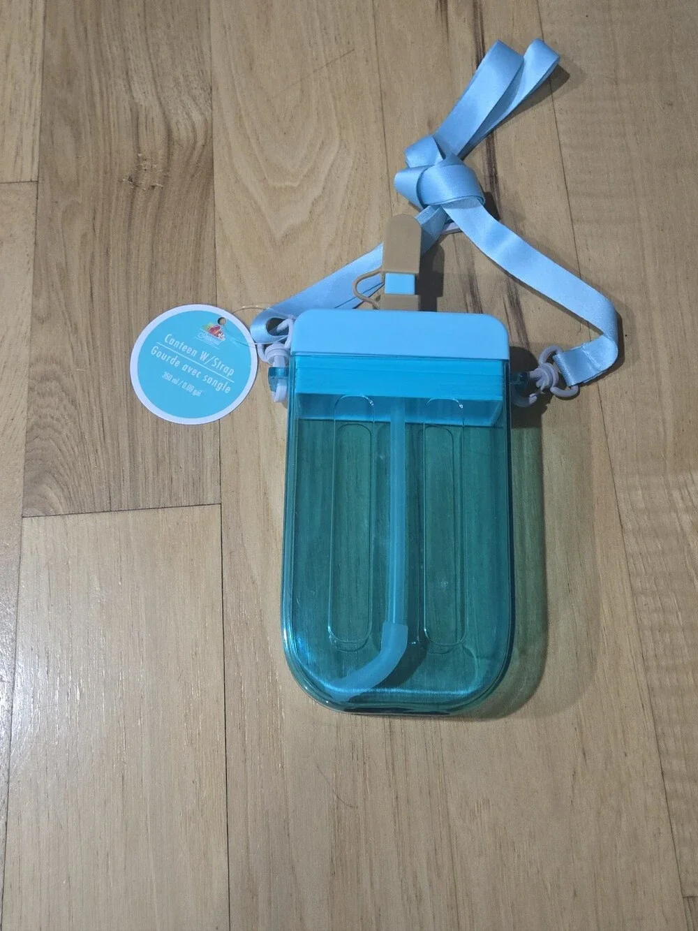 Dollar Tree Popsicle Water Cup Canteen Turquoise